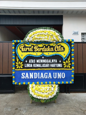 Papan Bunga Duka di Yosowilangun